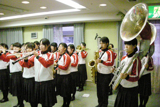 扇町高校吹奏楽部支援